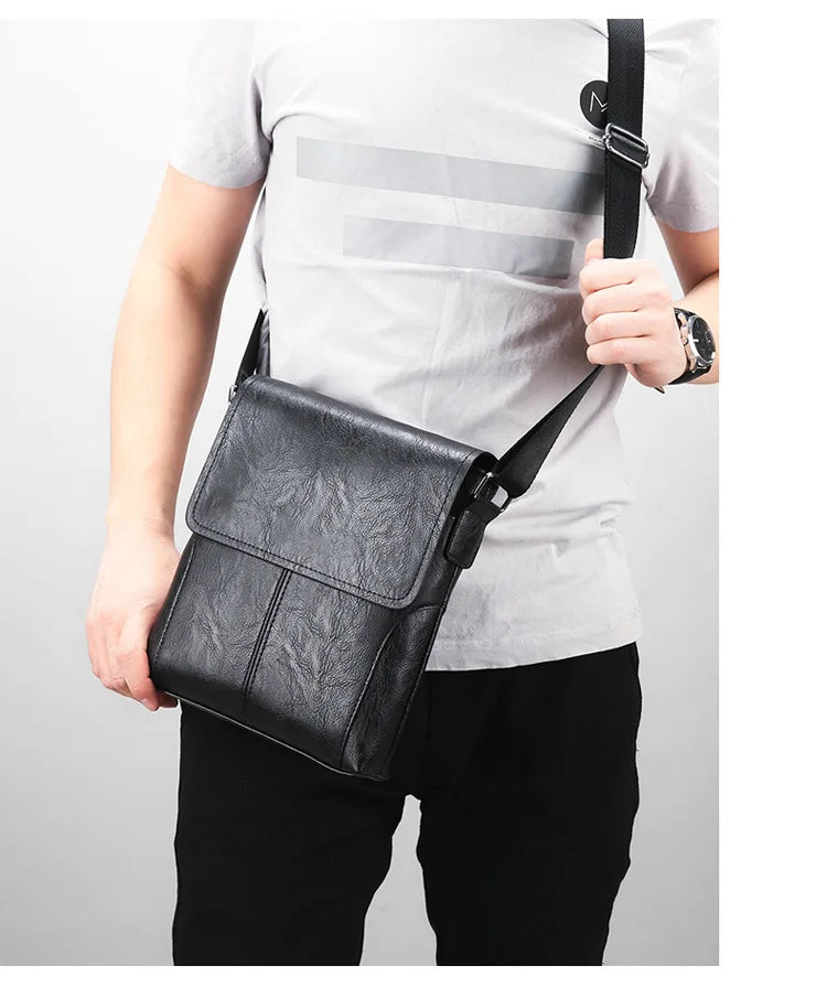 Bolsa Masculina de Couro - Jandare