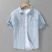 Camisa Jeans Masculina