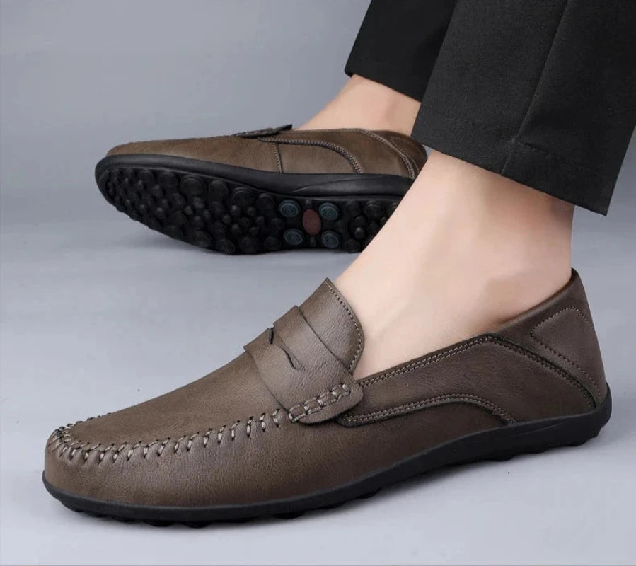 Mocassim Masculino Couro