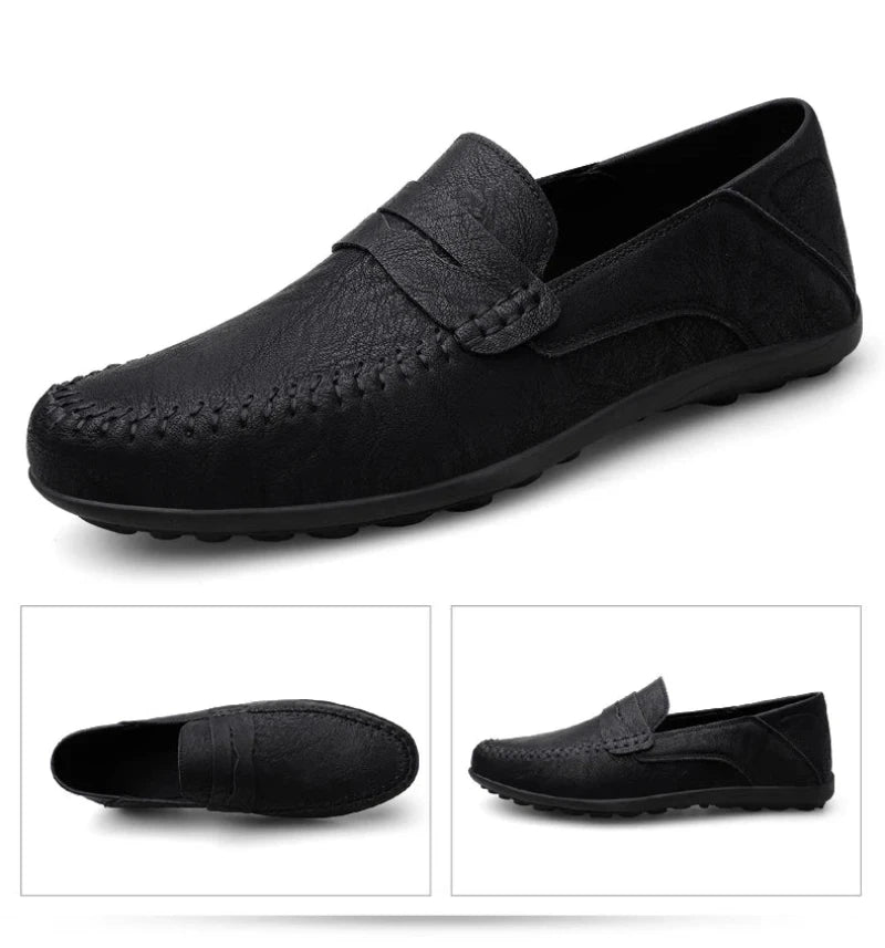 Mocassim Masculino Couro