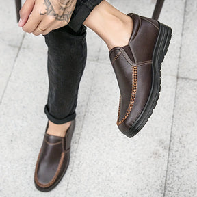 Mocassim Masculino de Couro