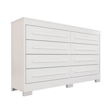 Cômoda para Quarto 8 Gavetas Milano